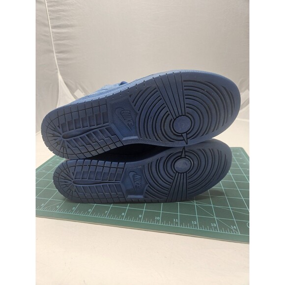 Nike Air Jordan 1 Retro High Team Royal Suede Youth Size 7Y (705300-404) - Picture 9 of 14